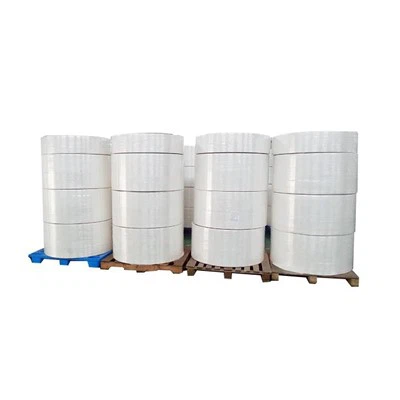 Polypropylen + träpulp Mesh Spunlace Nonwoven